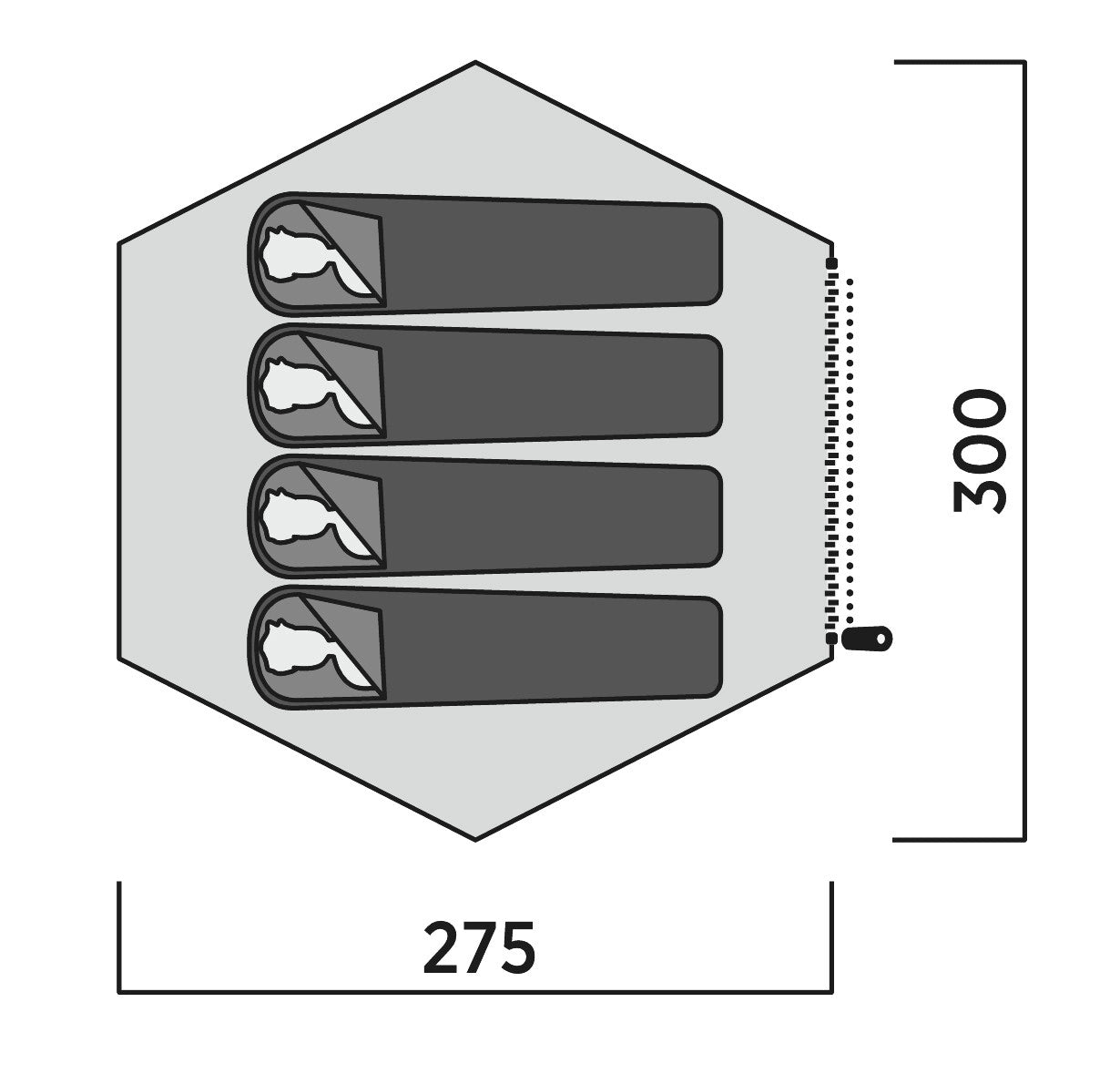 Easy Camp Otra Tipi 4 Person Tent