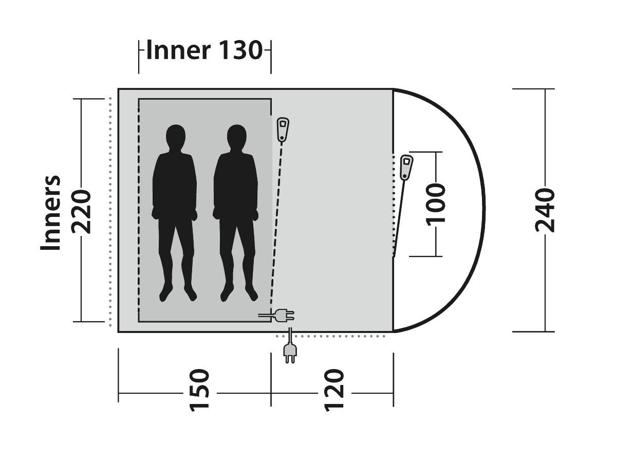 Outwell Sky 2 Person Tent