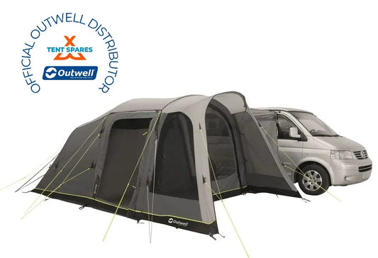 Outwell Blossburg 380 Drive-Away Air Campervan Awning 2023 - Grey