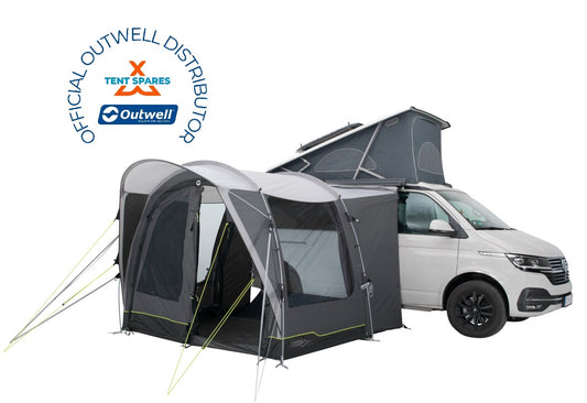 Outwell Waystone 160 Campervan Drive-Away Awning 2024 - Black/Grey