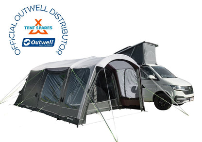 Outwell Jonesville 440SA Flex Air Drive Away Awning 2023 With Carpet in Grey & Black