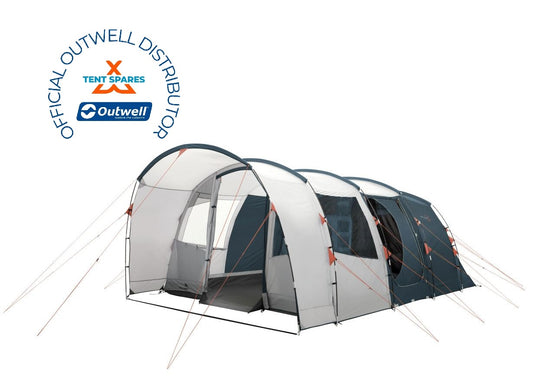 Easy Camp Palmdale 600, 6 Person Tunnel Tent 2024 in Grey & Blue