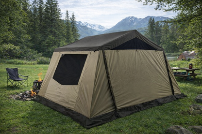 Vintage Style Steel Pole Frame Tent