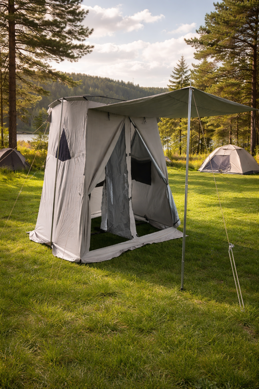 Twin Room Toilet Tent