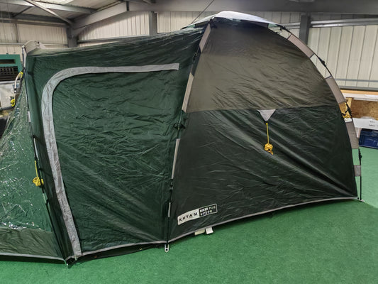 Khyam Biker Plus 2/3 Person Tent in Green with Grey Trim