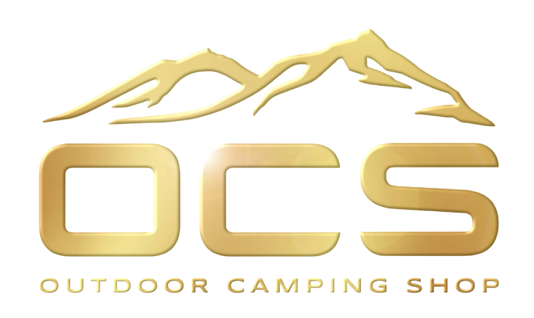 Outdoor Camping Shop Gold Logo