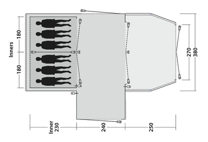 Outwell Airville 6SA Tent