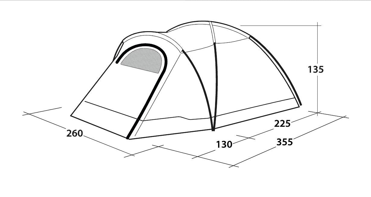 Outwell Cloud 4 Person Tent