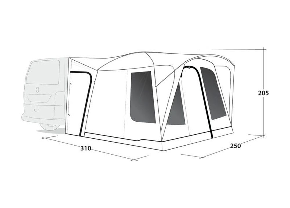 Outwell Pine Hills Drive Away Awning 