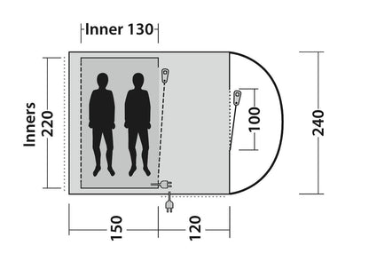 Outwell Sky 2 Person Tent
