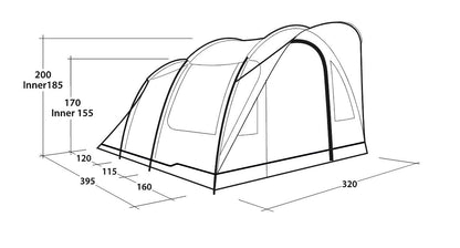 Outwell Sky 5 Person Tent
