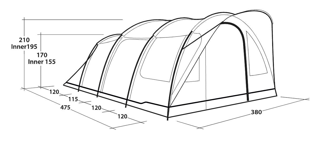 Outwell Sky 6 Person Tent