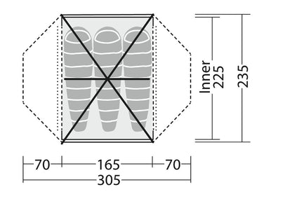 Robens Lodge 3 Person Tent