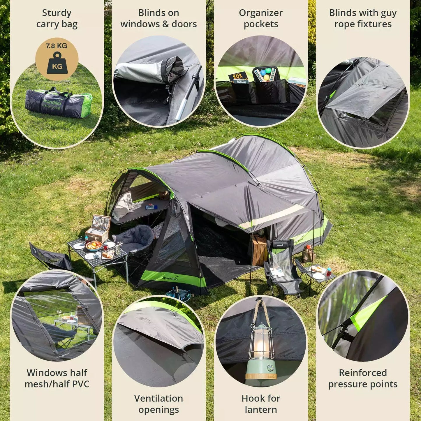 Skandika Kambo 4 Tent