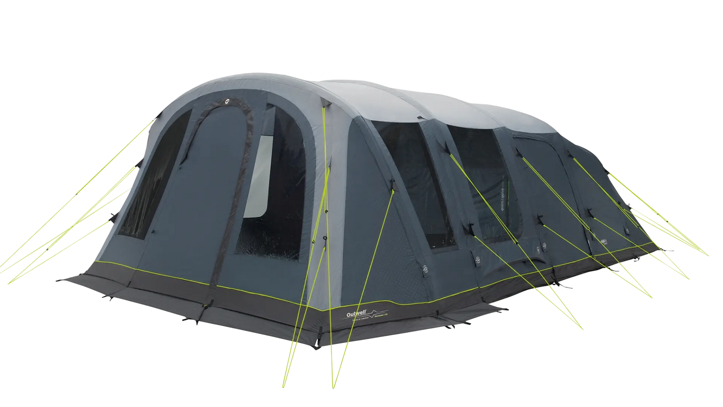 Outwell Tennessee 7 Air Tent in Blue - Outdoor Camping Shop