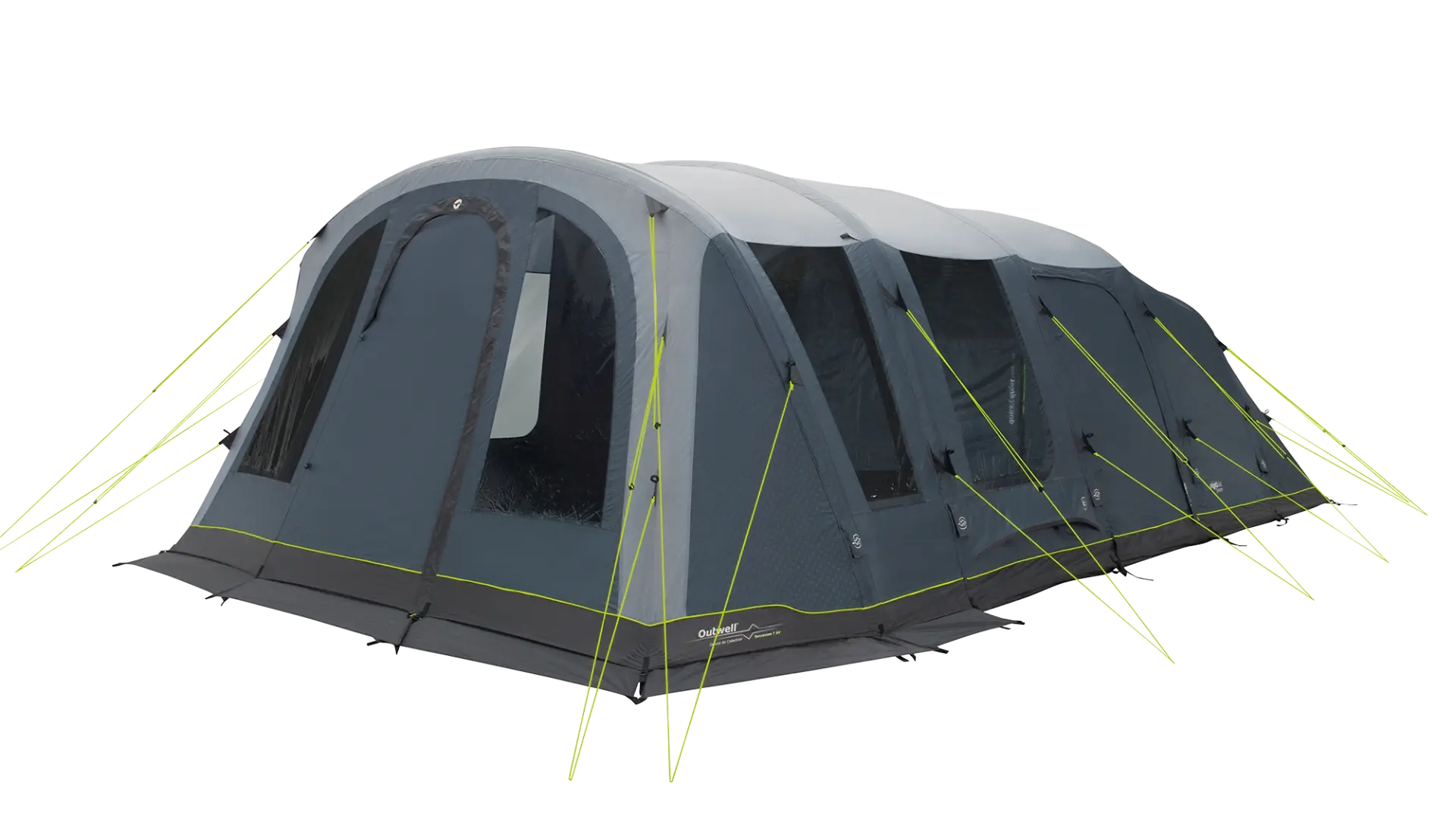Outwell Tennessee 7 Air Tent in Blue - Outdoor Camping Shop