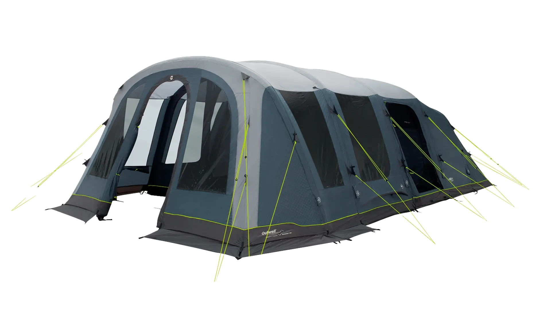 Outwell Tennessee 7 Air Tent in Blue - Outdoor Camping Shop