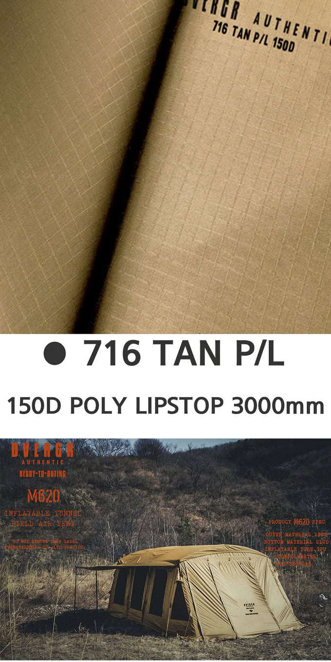 Dvergr Tactical Air Tent M620 6-Person Tent - Tan