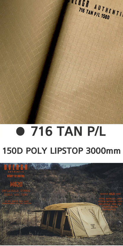 Dvergr Tactical Air Tent M620 6-Person Tent - Tan